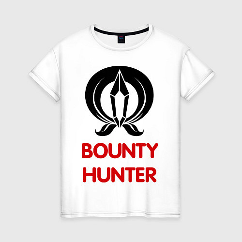 Женская футболка Dwarf Fighter - Bounty Hunter / Белый – фото 1