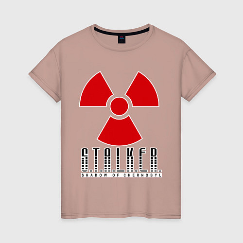 Женская футболка STALKER: Shadow of Chernobyl / Пыльно-розовый – фото 1