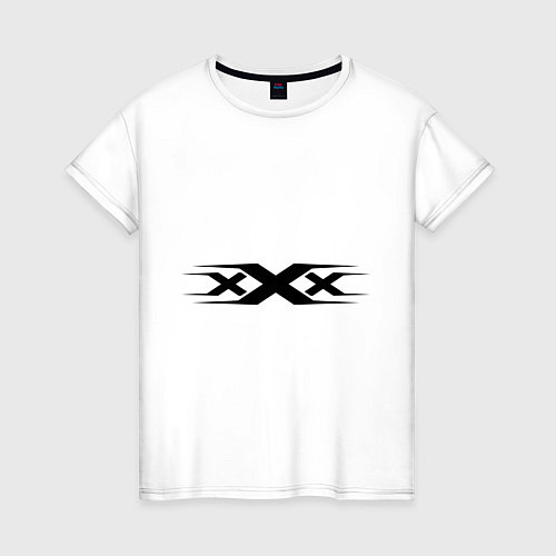 Женская футболка XXX / Белый – фото 1