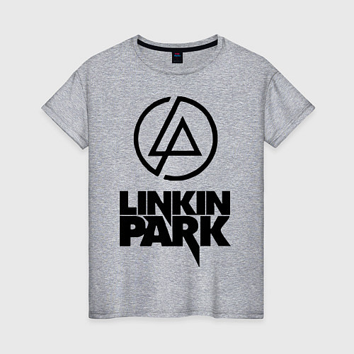 Женская футболка Linkin Park / Меланж – фото 1