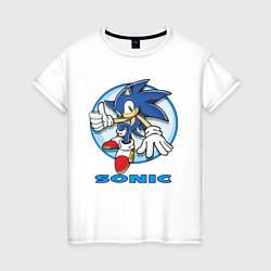 Женская футболка Sonic