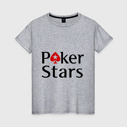 Женская футболка Poker Stars