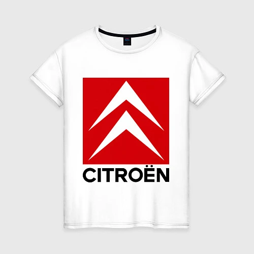 Женская футболка Citroen / Белый – фото 1