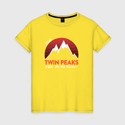 Женская футболка Twin Peaks: Pie & Murder