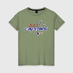 Женская футболка Washington Capitals