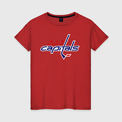 Женская футболка Washington Capitals