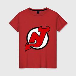 Женская футболка New Jersey Devils