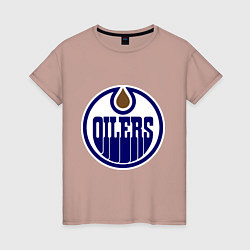 Женская футболка Edmonton Oilers