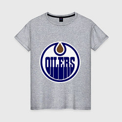 Женская футболка Edmonton Oilers