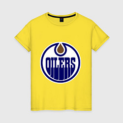 Женская футболка Edmonton Oilers