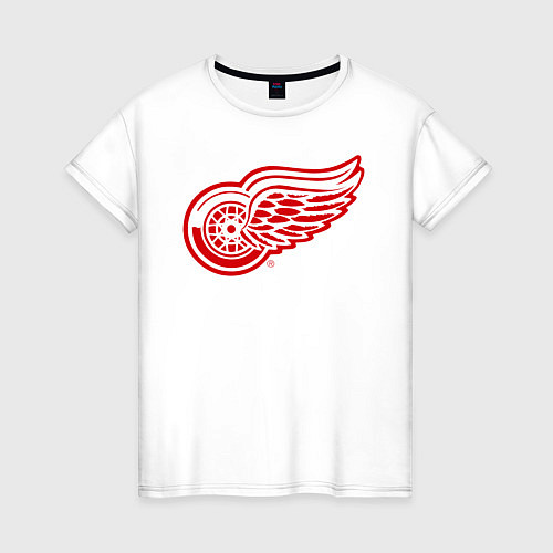 Женская футболка Detroit Red Wings / Белый – фото 1