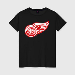 Женская футболка Detroit Red Wings