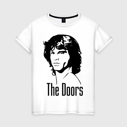 Женская футболка The Doors / Белый – фото 1