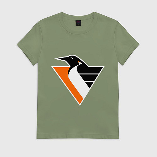 Женская футболка Pittsburgh Penguins / Авокадо – фото 1
