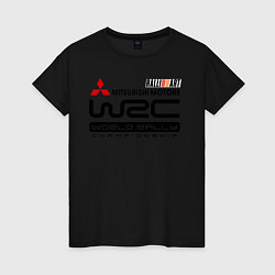 Женская футболка Mitsubishi wrc
