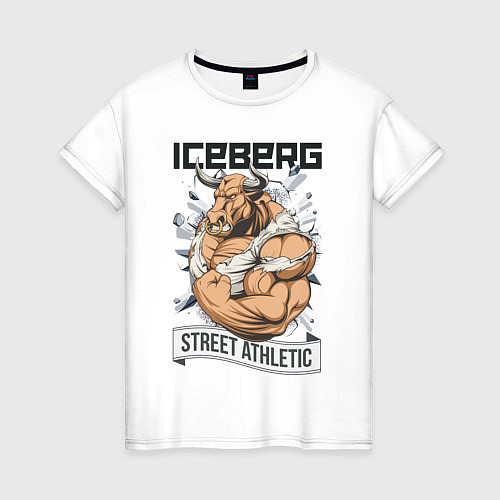 Женская футболка Bull | Iceberg / Белый – фото 1