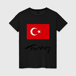 Женская футболка Turkey