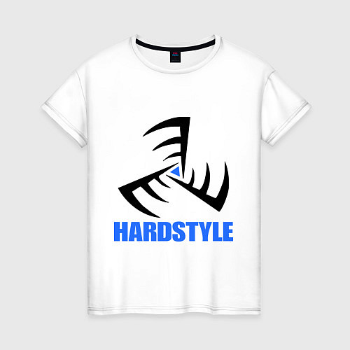 Женская футболка Hardstyle / Белый – фото 1