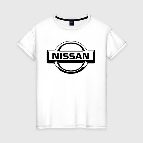 Женская футболка Nissan club / Белый – фото 1
