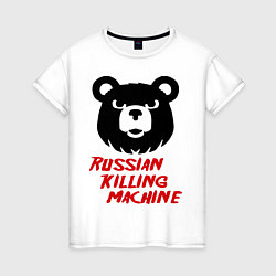Женская футболка Russian Killing Machine