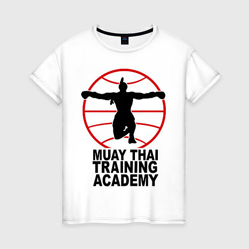 Женская футболка Mauy Thai Training Academy / Белый – фото 1