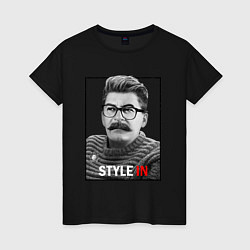 Женская футболка Stalin: Style in