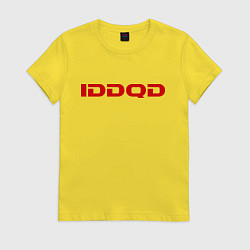 Женская футболка IDDQD Doom