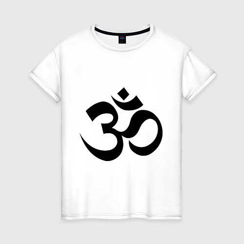 Женская футболка ОМ-Йога / Белый – фото 1