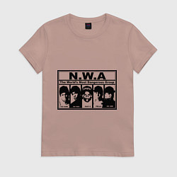 Женская футболка NWA