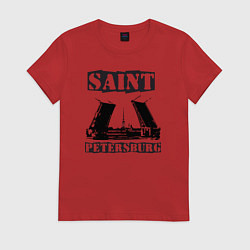 Женская футболка Санкт-Петербург