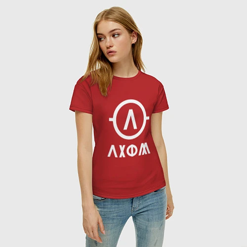 Женская футболка Archive: Axiom / Красный – фото 3