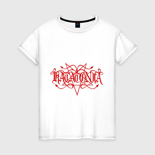 Женская футболка Katatonia / Белый – фото 1
