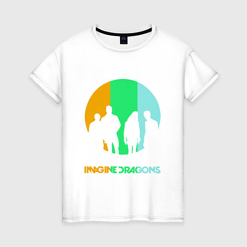 Женская футболка Imagine Dragons: Evolve / Белый – фото 1