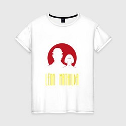 Женская футболка Leon & Mathilda