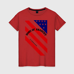 Женская футболка Sons of Anarchy: USA
