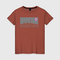 Женская футболка Bayern Munchen - Munchen City grey 2022