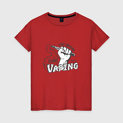 Женская футболка Stop smoking, start vaping