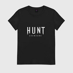 Женская футболка Hunt: Showdown White Logo