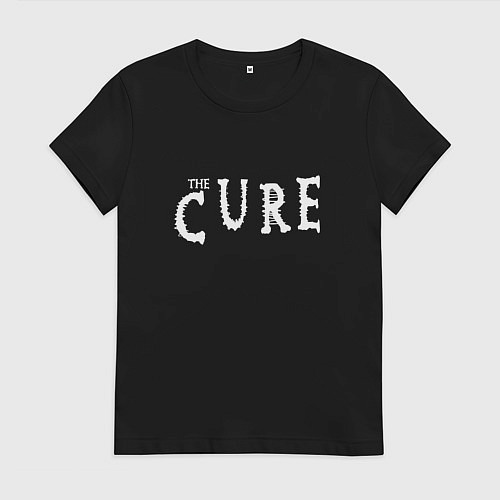 Женская футболка The Cure / Черный – фото 1