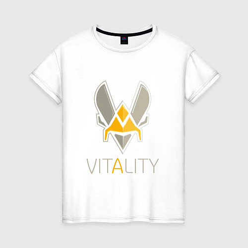 Женская футболка VITALITY Team: Esports / Белый – фото 1