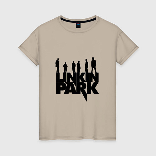 Женская футболка Linkin Park / Миндальный – фото 1