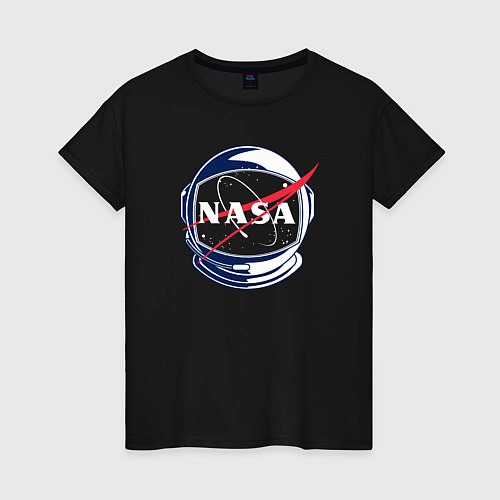 Женская футболка NASA / Черный – фото 1