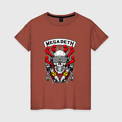 Женская футболка Megadeth Rocker