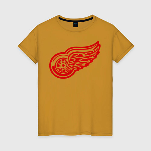 Женская футболка Detroit Red Wings: Pavel Datsyuk / Горчичный – фото 1