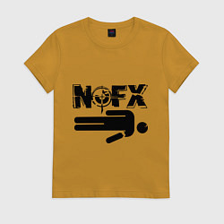 Женская футболка NOFX crushman