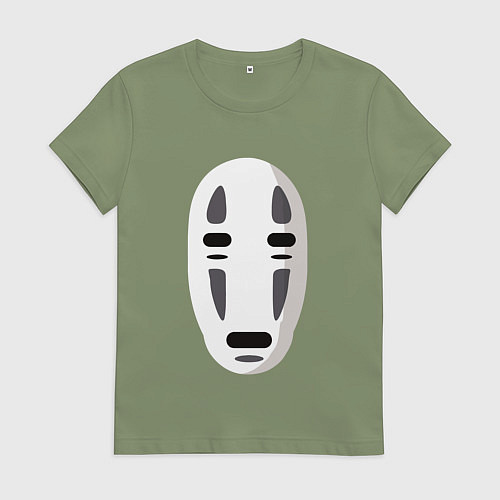 Женская футболка Безликий Бог Каонаси / Авокадо – фото 1