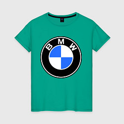 Женская футболка Logo BMW