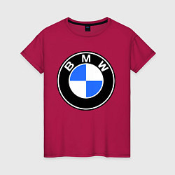 Женская футболка Logo BMW