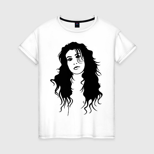 Женская футболка Amy Winehouse / Белый – фото 1