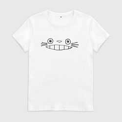 Женская футболка Totoro face